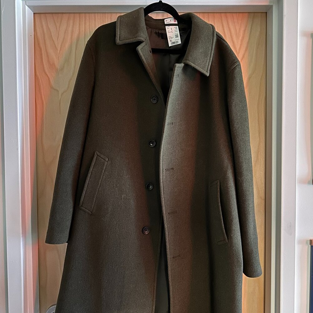 Uniqlo Men's Balmacaan Coat